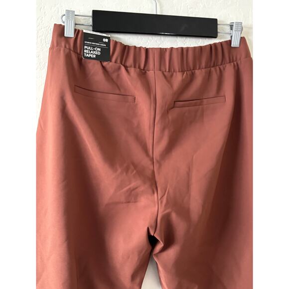 NWT Torrid Women's Pull-On Relaxed Taper Pants Brown Size 0X - Picture 8 of 8